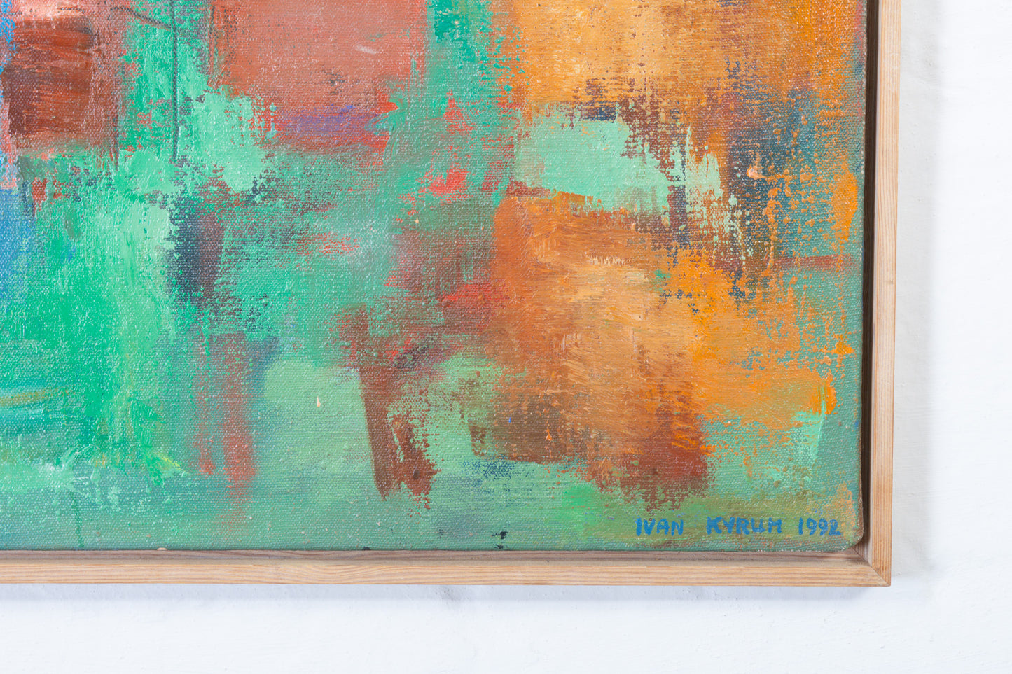 Oil painting by Ivan Kyrum - 1992