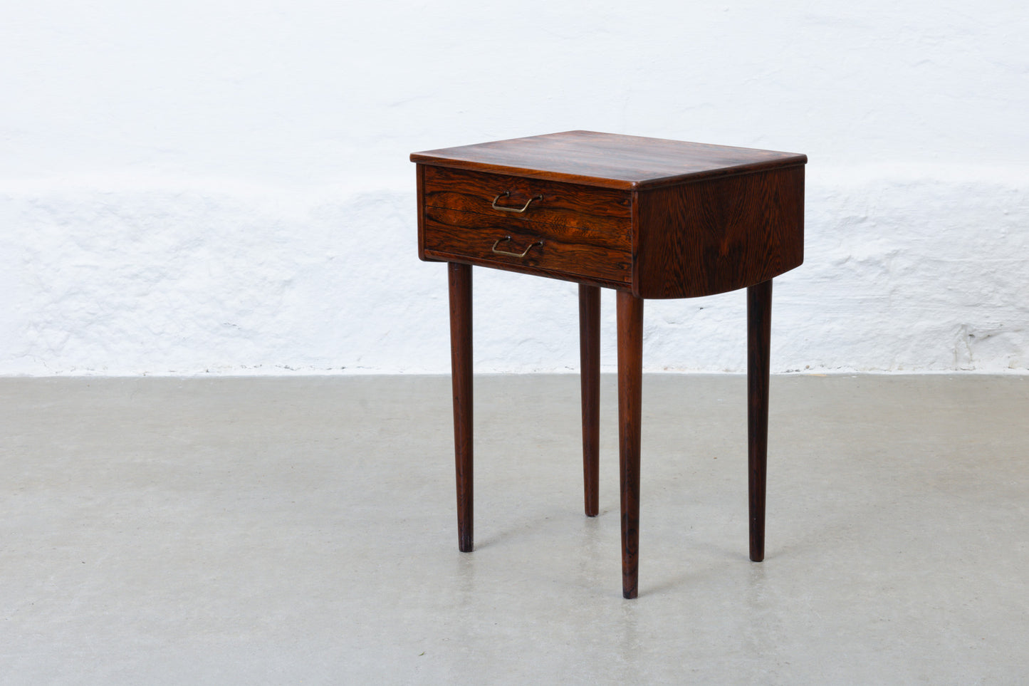 1960s rosewood bedside table