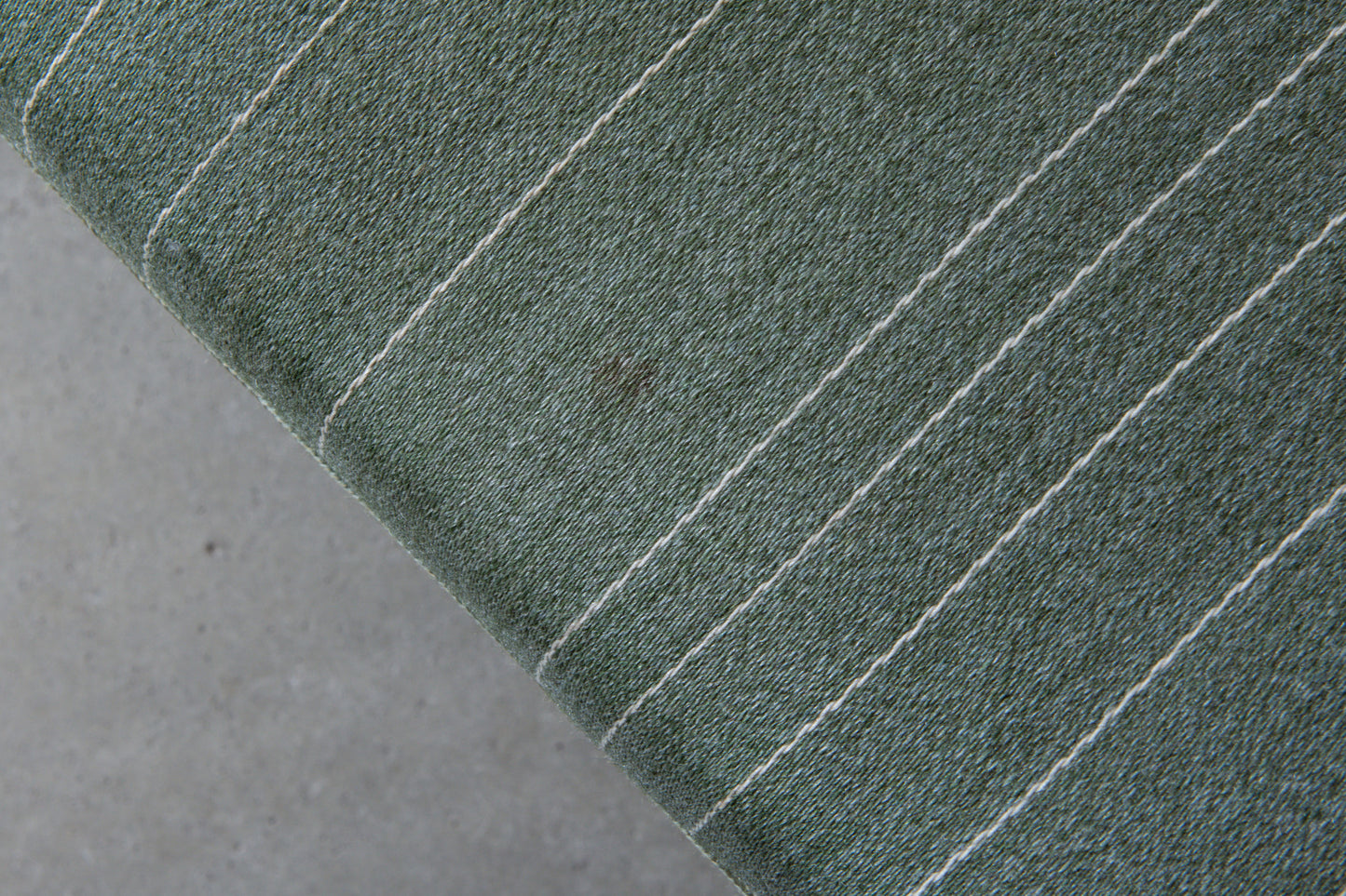 Two available: 1940s armchairs in beech + wool