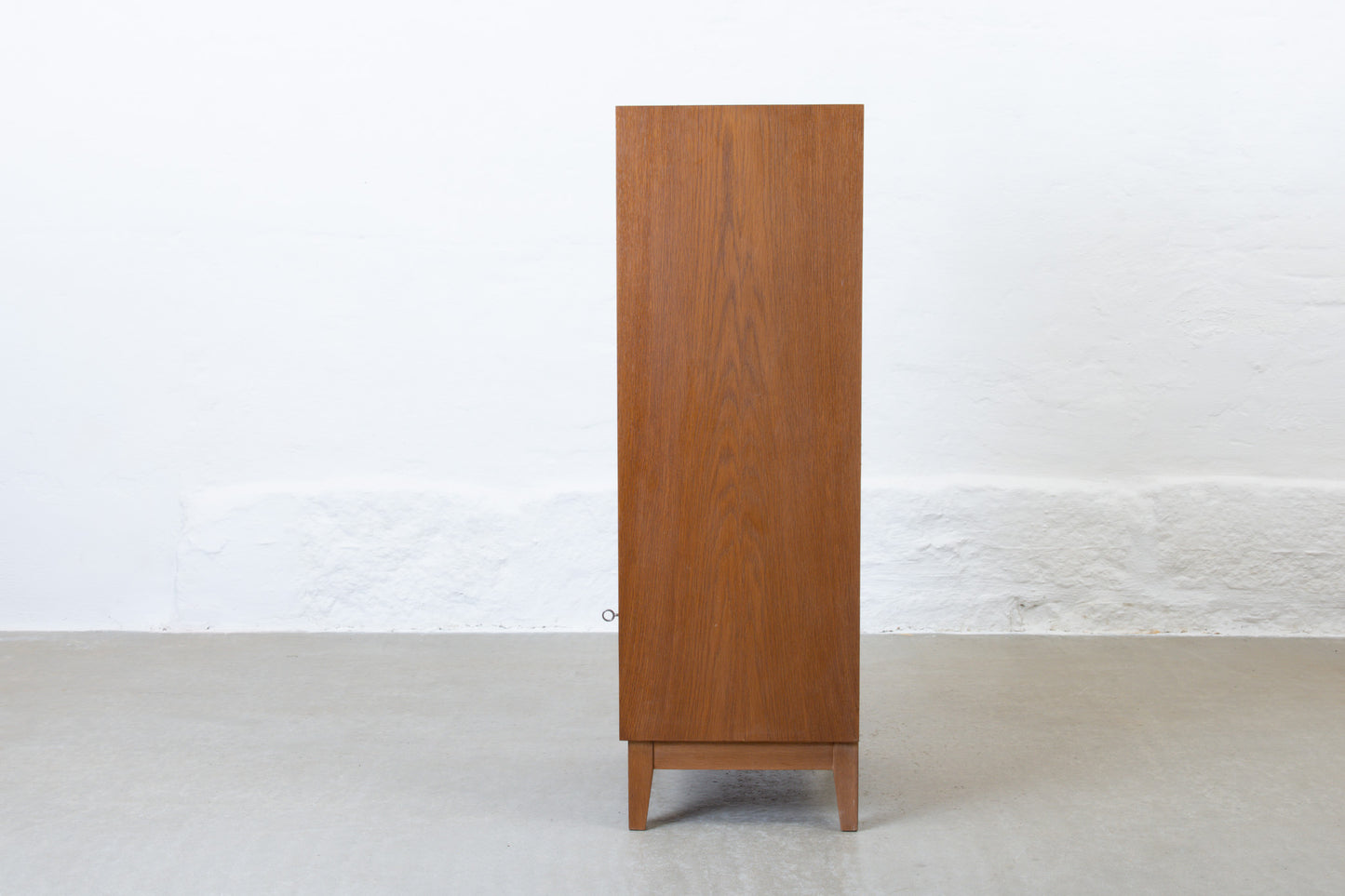 1960s oak archive cabinet