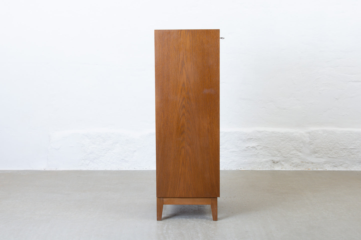 1960s oak archive cabinet