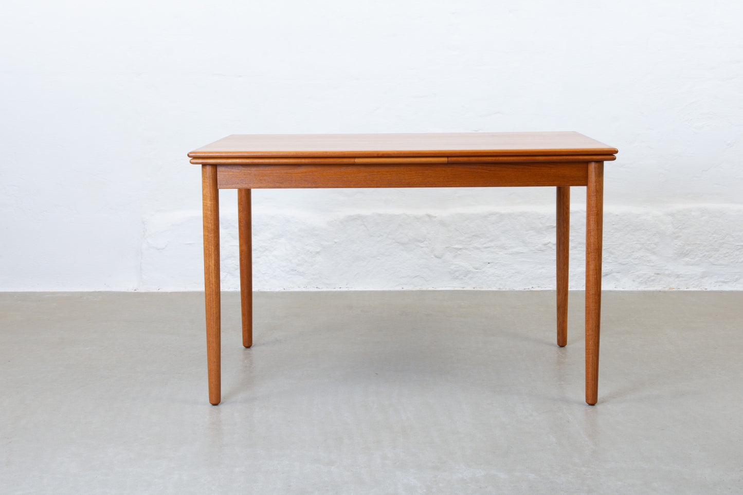 1960s extending dining table in teak - no. 1