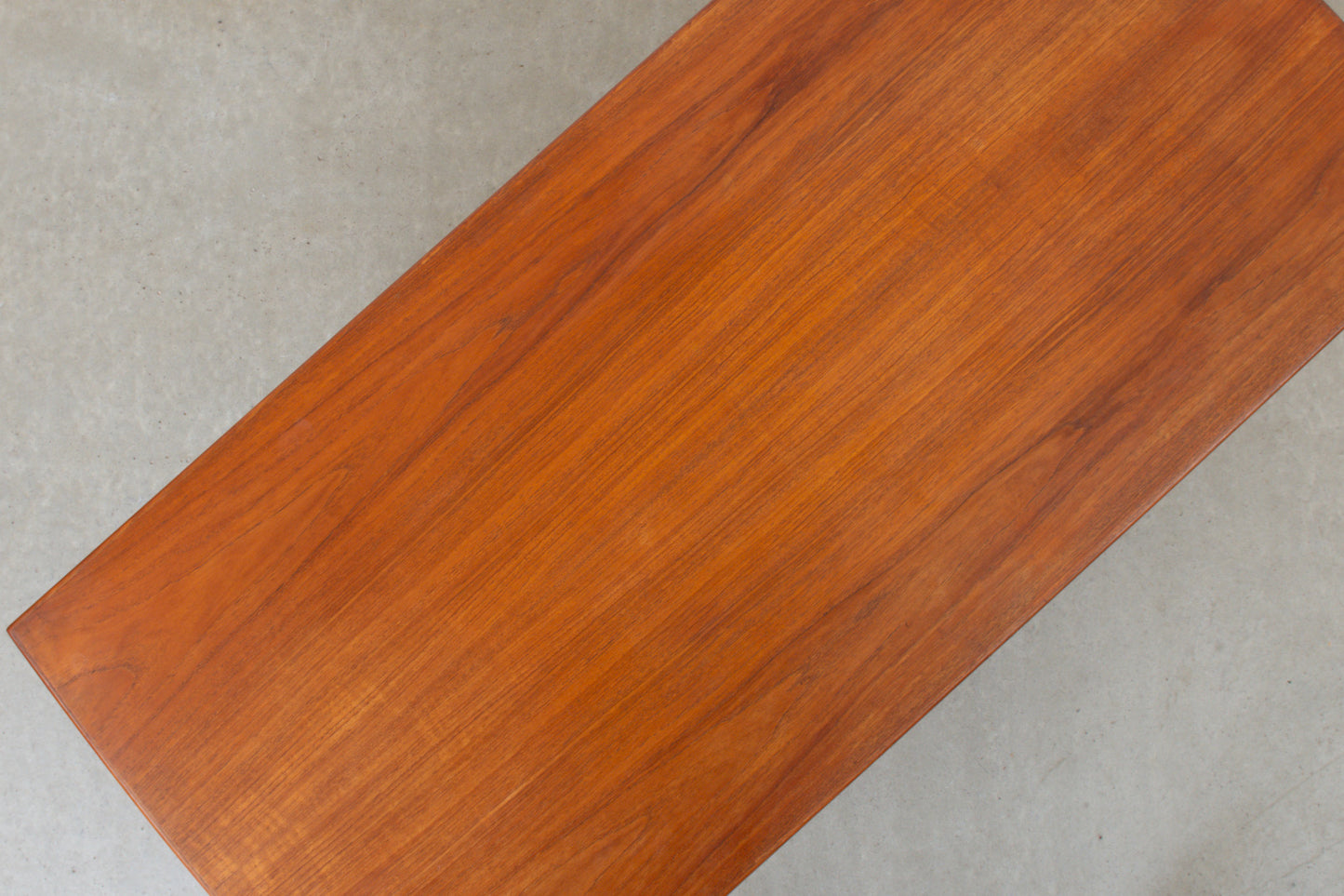 1960s twin pedestal desk in teak