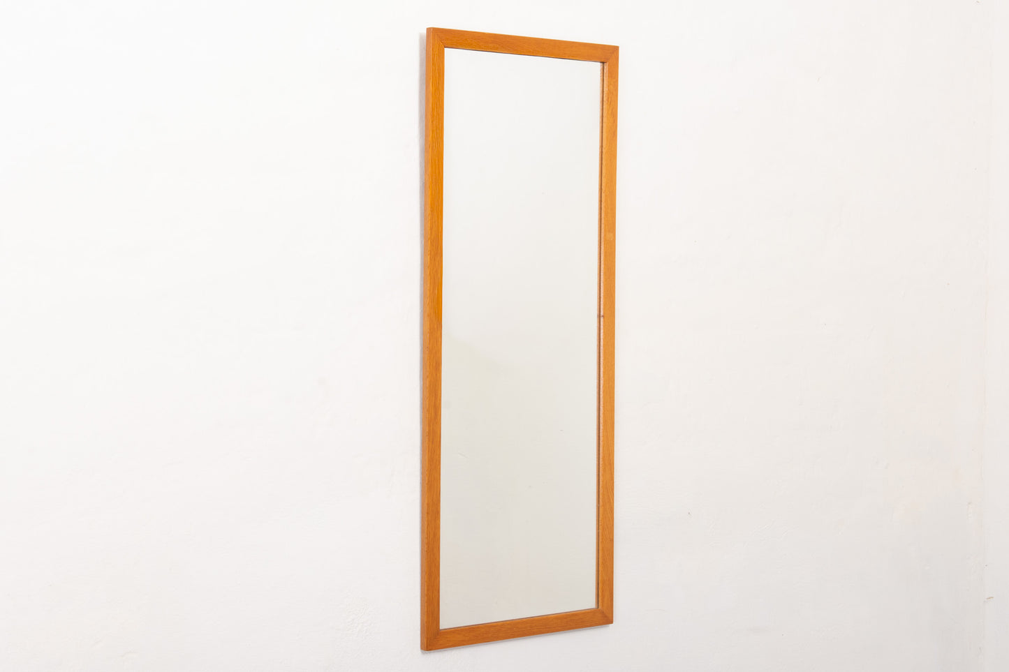 1960s oak mirror