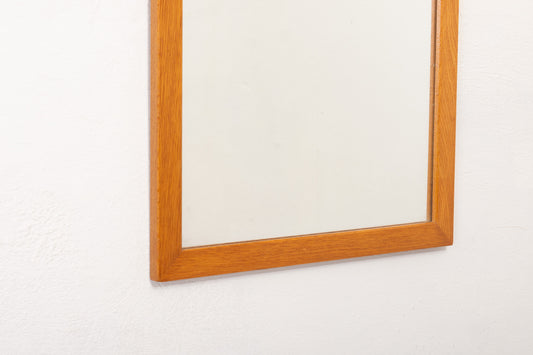 1960s oak mirror