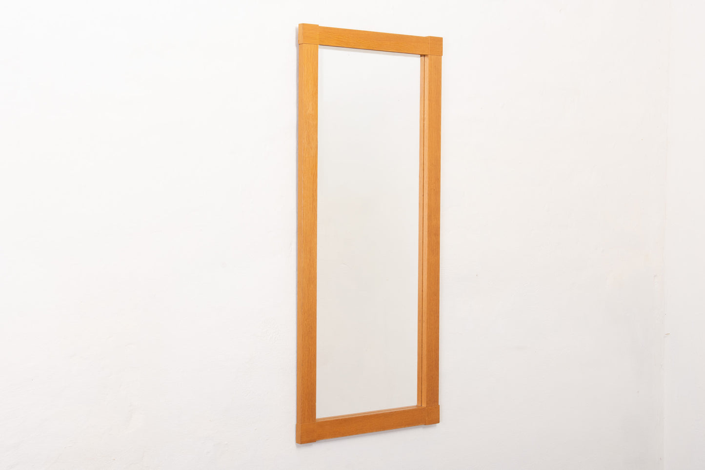 1960s oak mirror