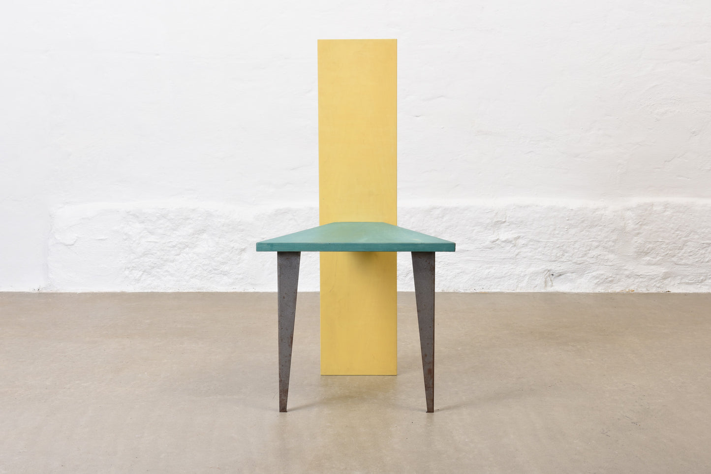 1980s Swedish postmodern chair