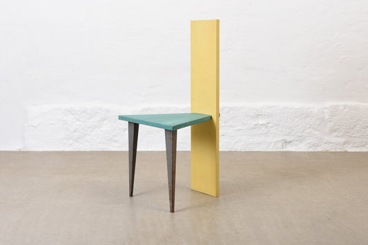 1980s Swedish postmodern chair