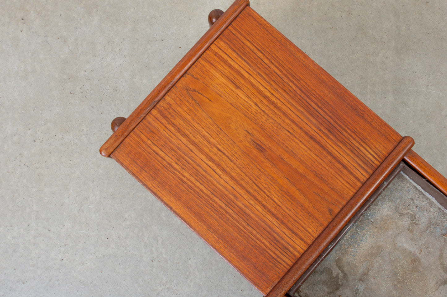 1960s teak planter table by Arne Wahl Iversen