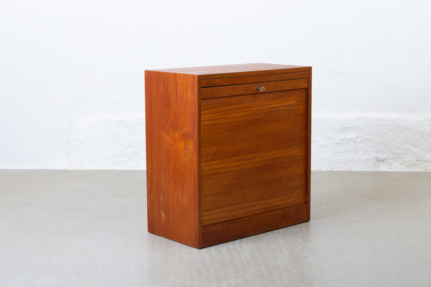 1960s teak archive cabinet
