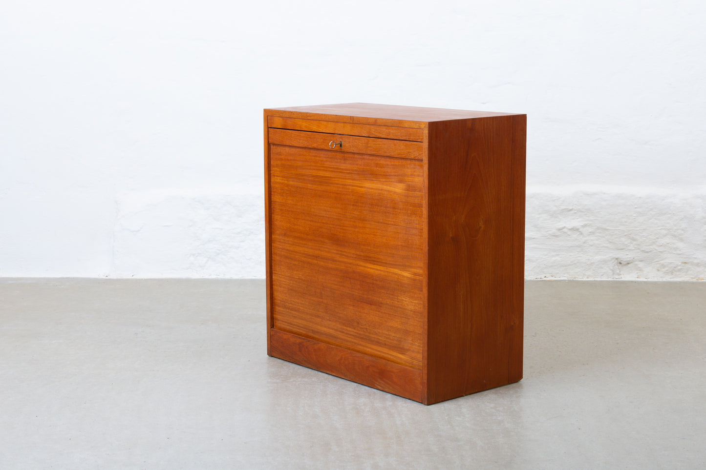 1960s teak archive cabinet