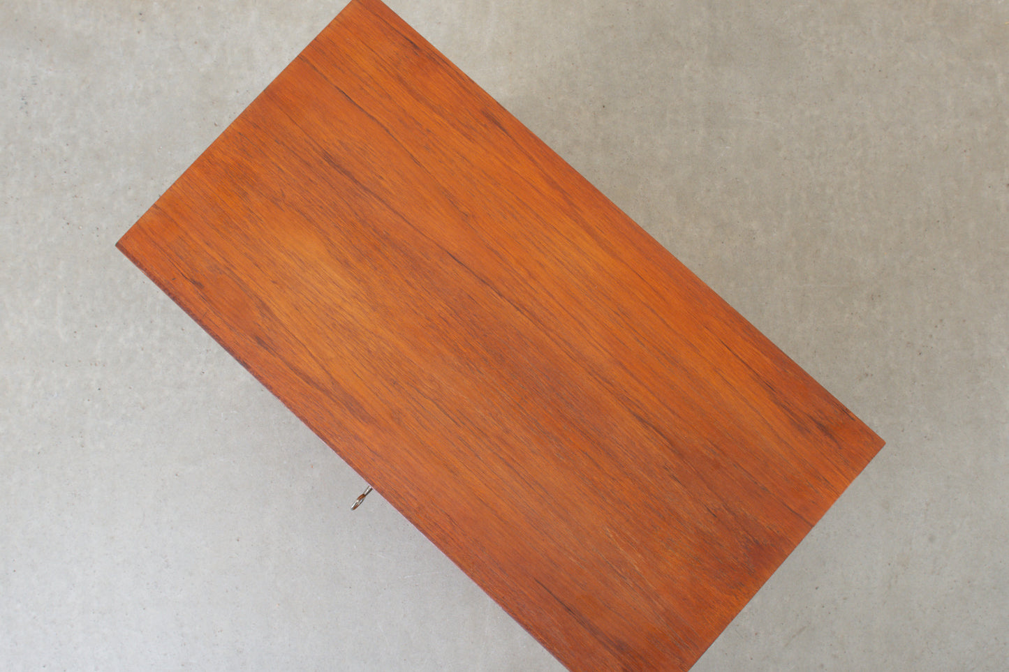 1960s teak archive cabinet