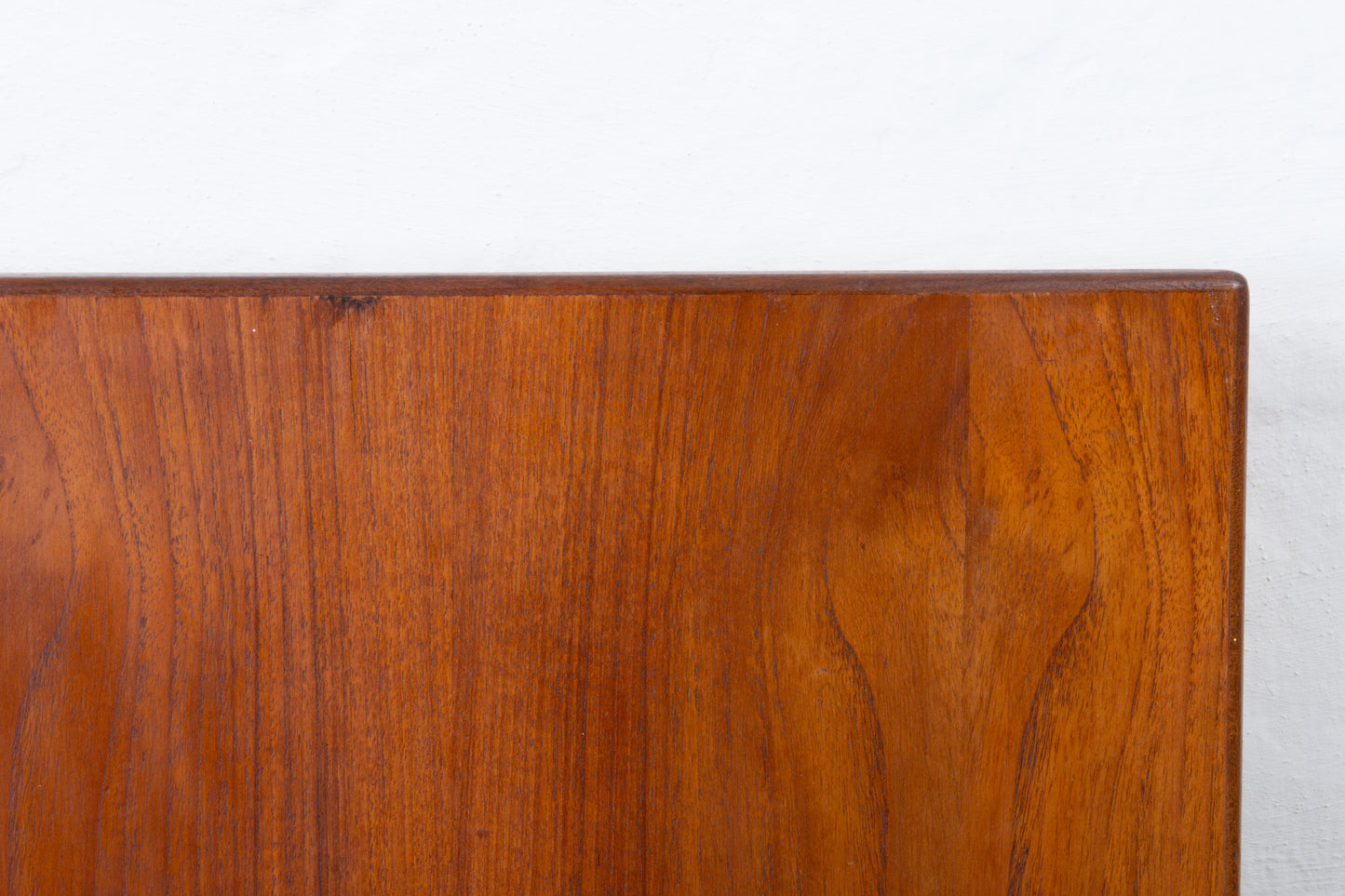 1960s extending dining table in teak - 123L cm