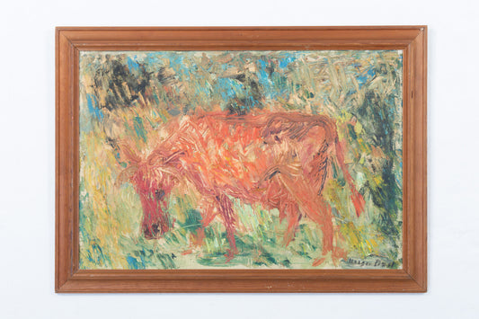 Oil painting by Holger Dall