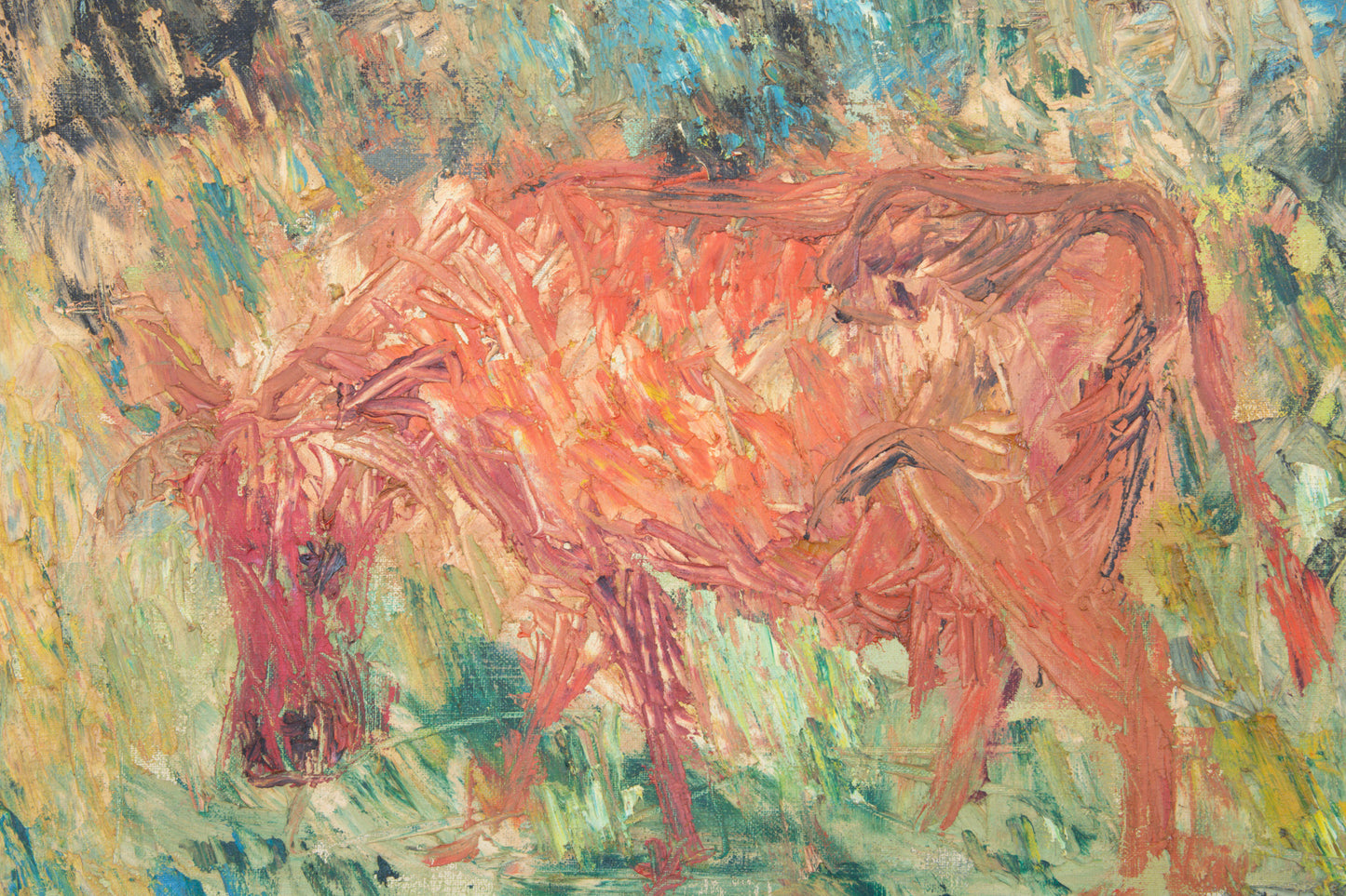 Oil painting by Holger Dall