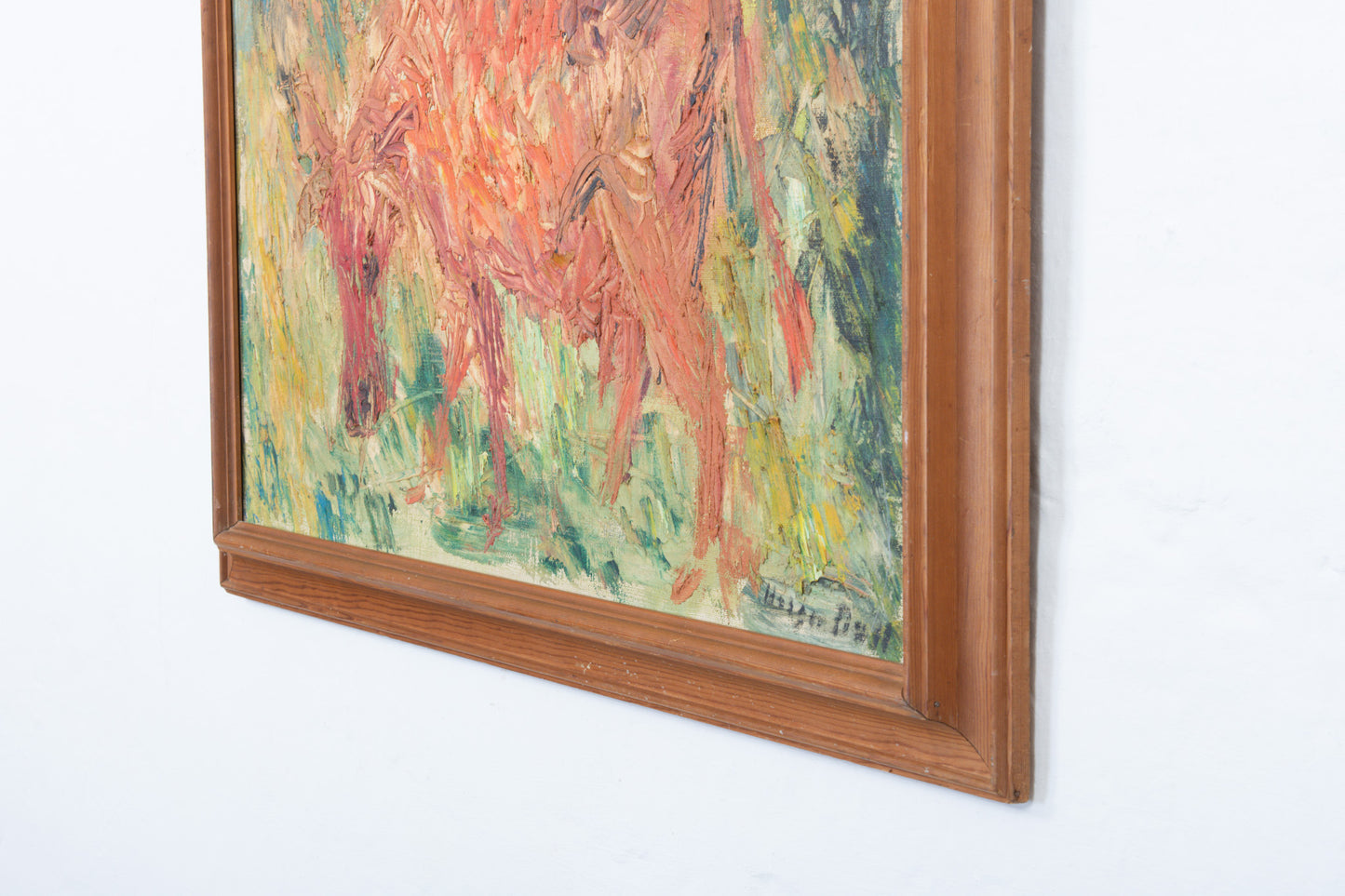 Oil painting by Holger Dall