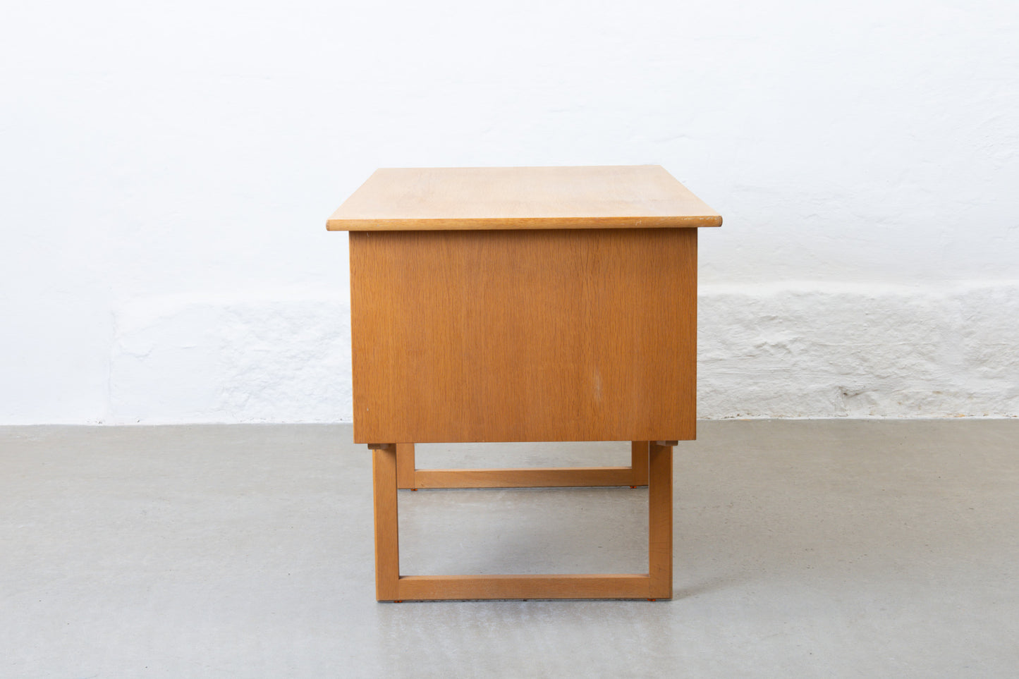 1960s desk in oak