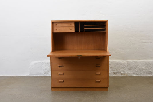 1960s oak secretary by Børge Mogensen