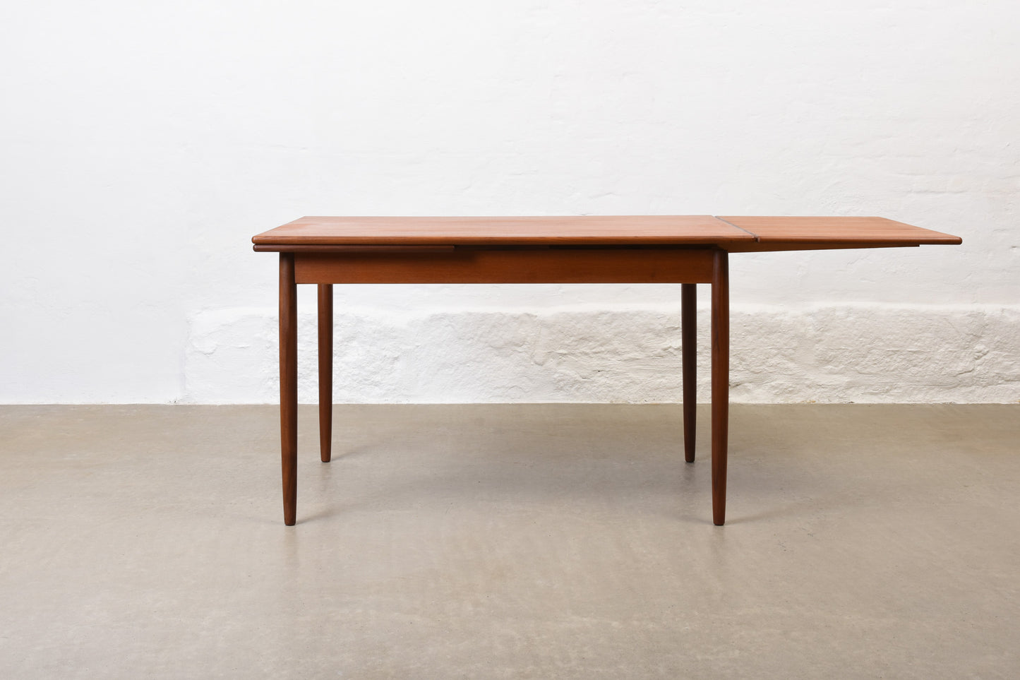 1960s extending dining table in teak