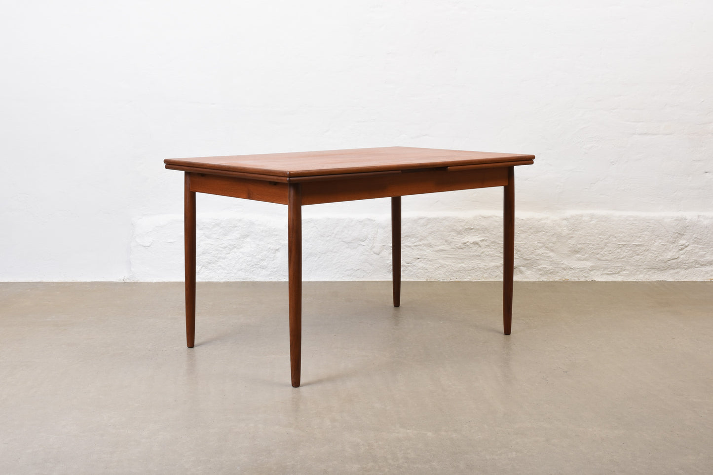 1960s extending dining table in teak