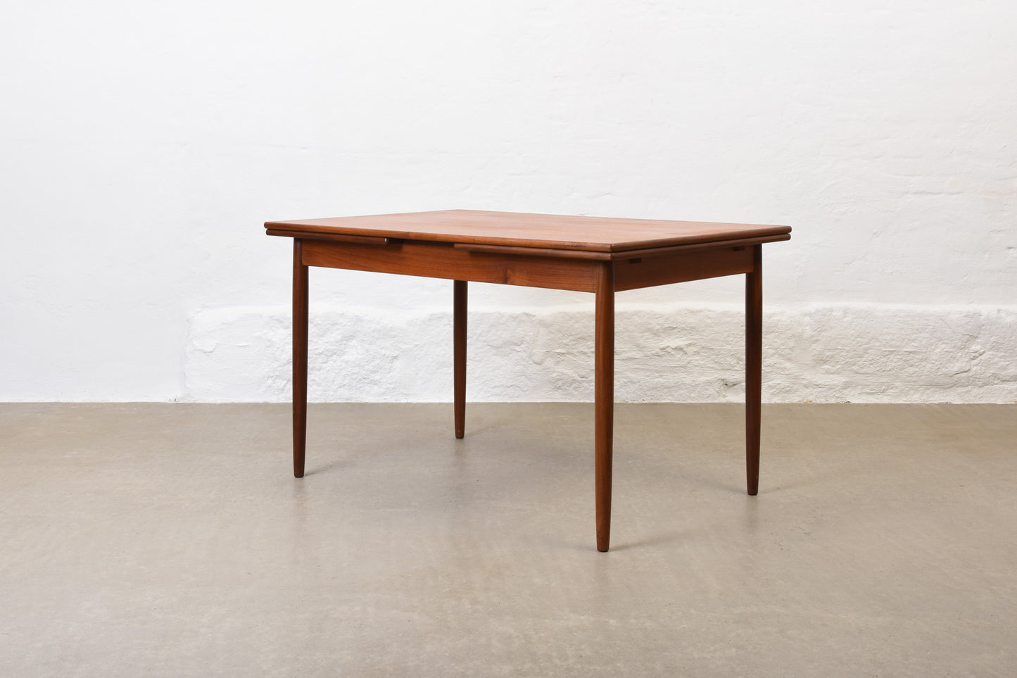 1960s extending dining table in teak