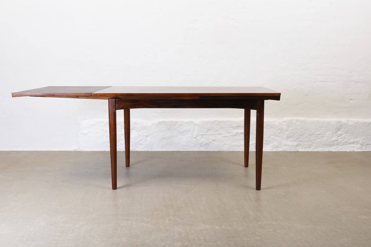 1960s extending dining table in rosewood