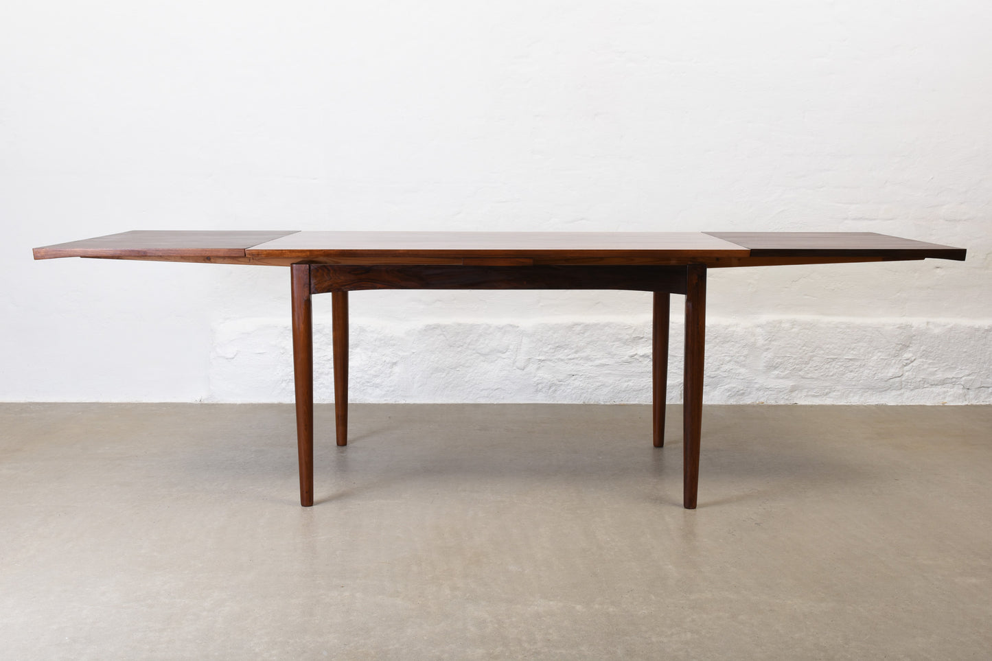 1960s extending dining table in rosewood