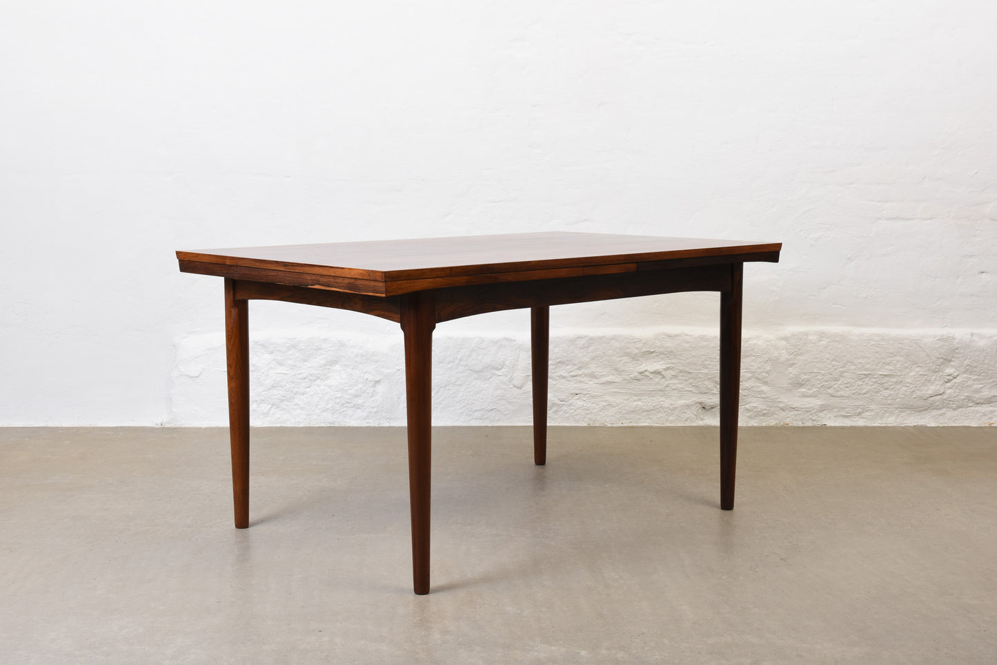 1960s extending dining table in rosewood