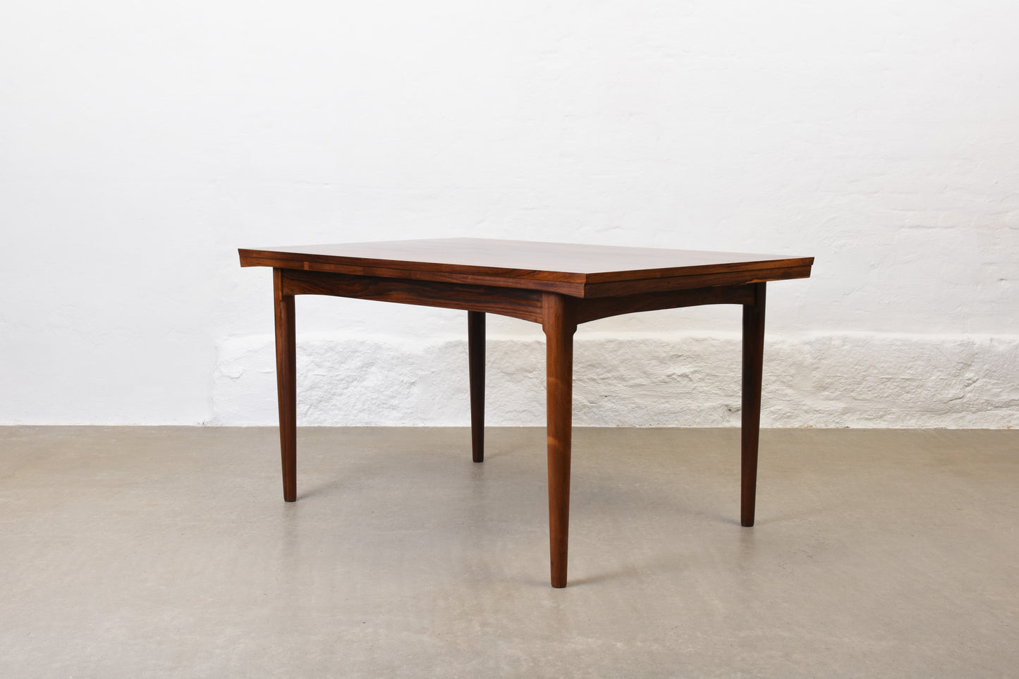 1960s extending dining table in rosewood