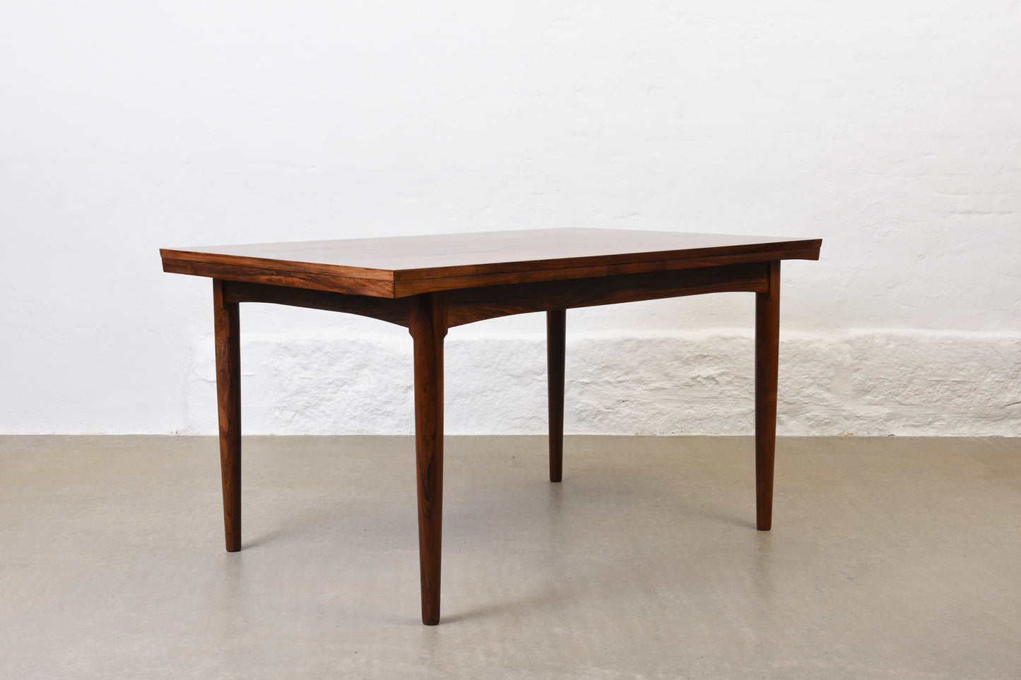 1960s extending dining table in rosewood