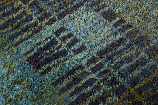 1960s Finnish wool area rug