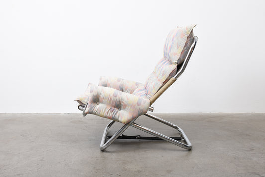 £70 off: 1970s Swedish steel sling chair