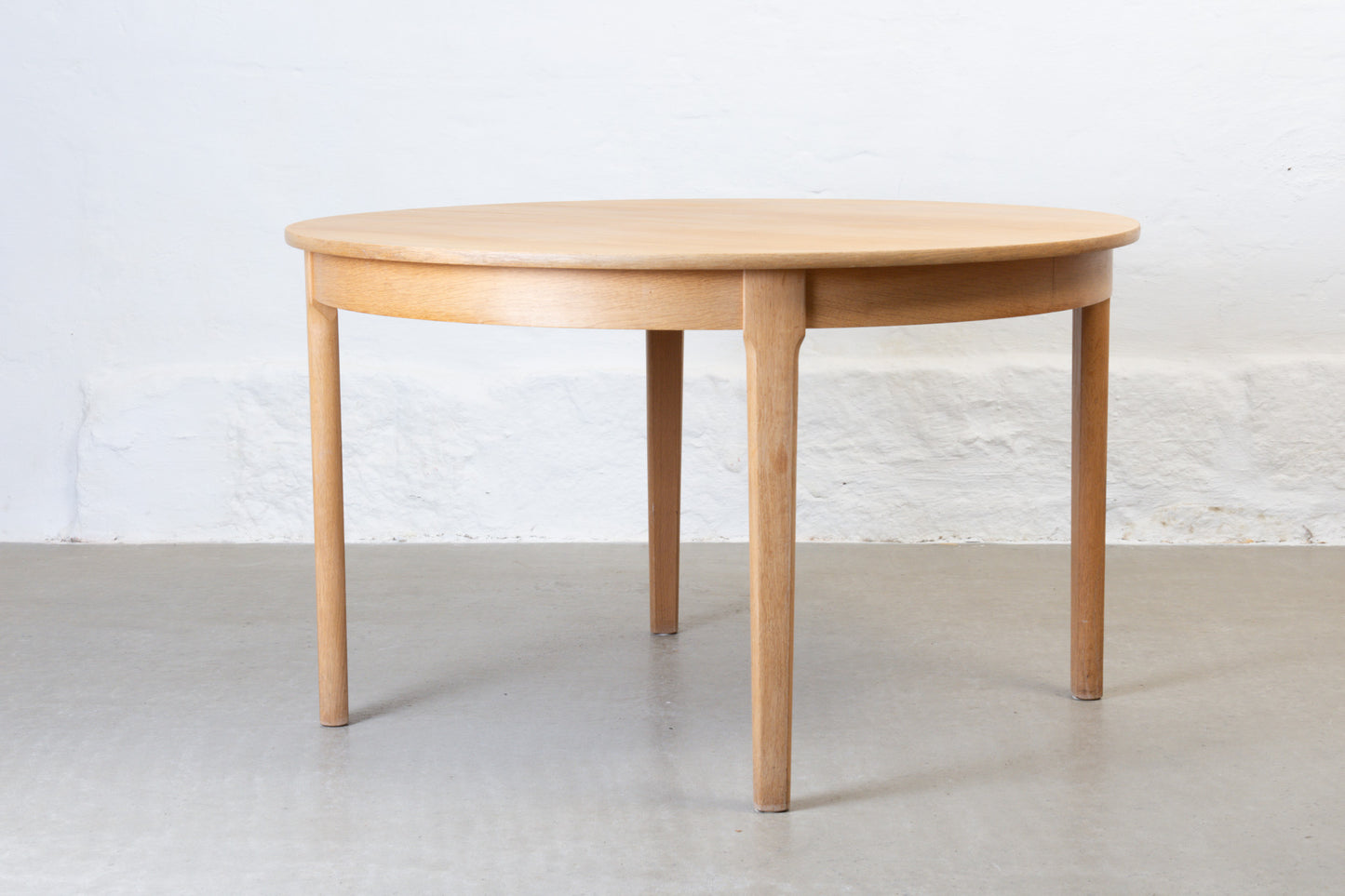 1960s dining table in oak by C.J. Rosengaarden