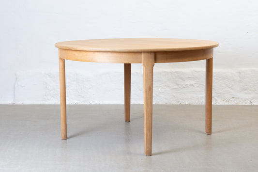 1960s dining table in oak by C.J. Rosengaarden