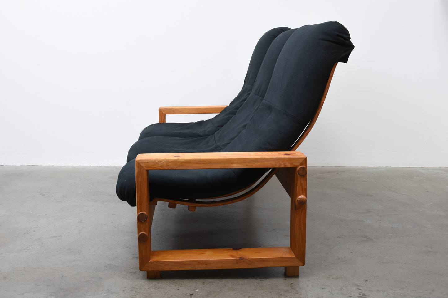 1970s reclining three seater by Leif Wikner