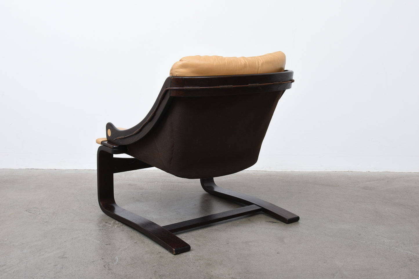 1970s 'Kroken' lounge chair by Åke Fribytter