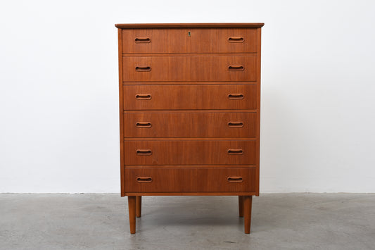 1950s Danish chest of drawers