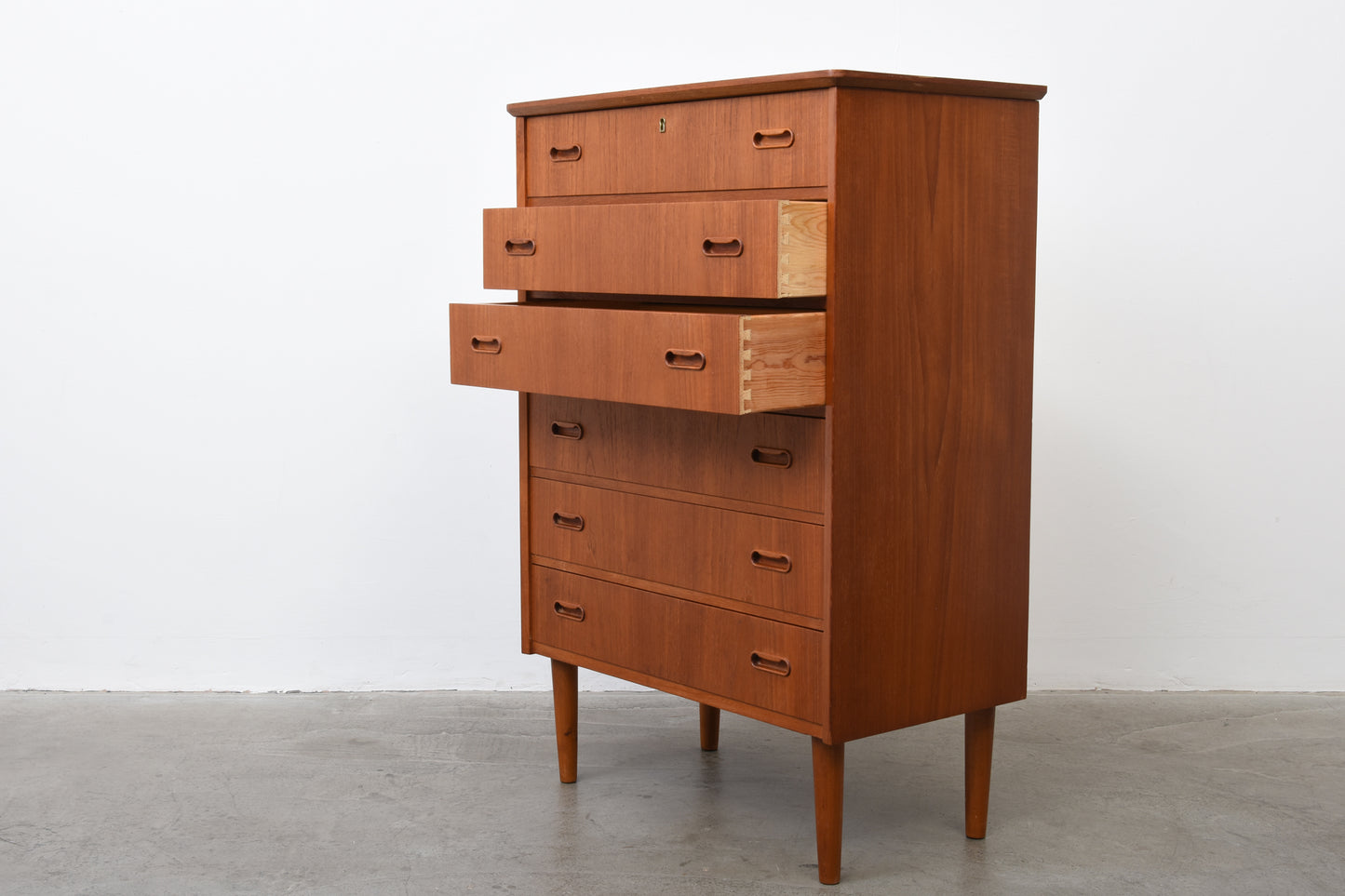 1950s Danish chest of drawers