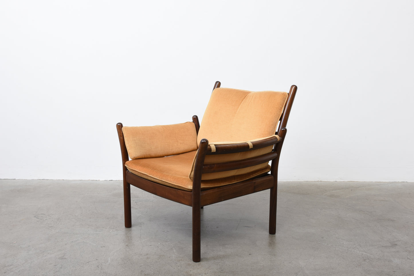 Two available: 1960s 'Genius' lounge chairs by Illum Wikkelsø
