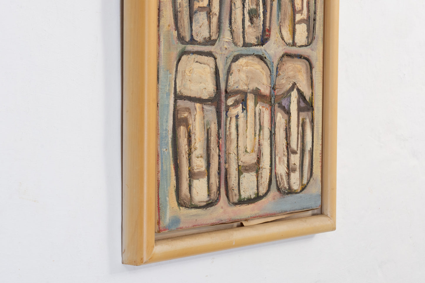 Oil painting by unknown - 55W cm