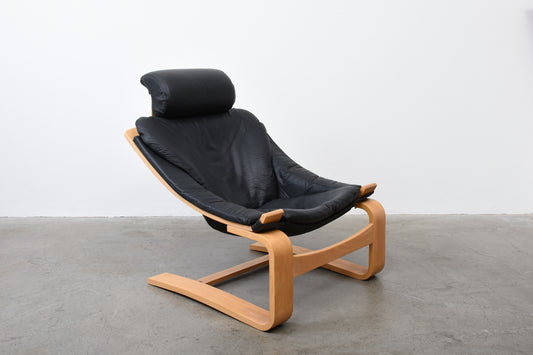 1970s 'Kroken' lounge chair by Åke Fribytter