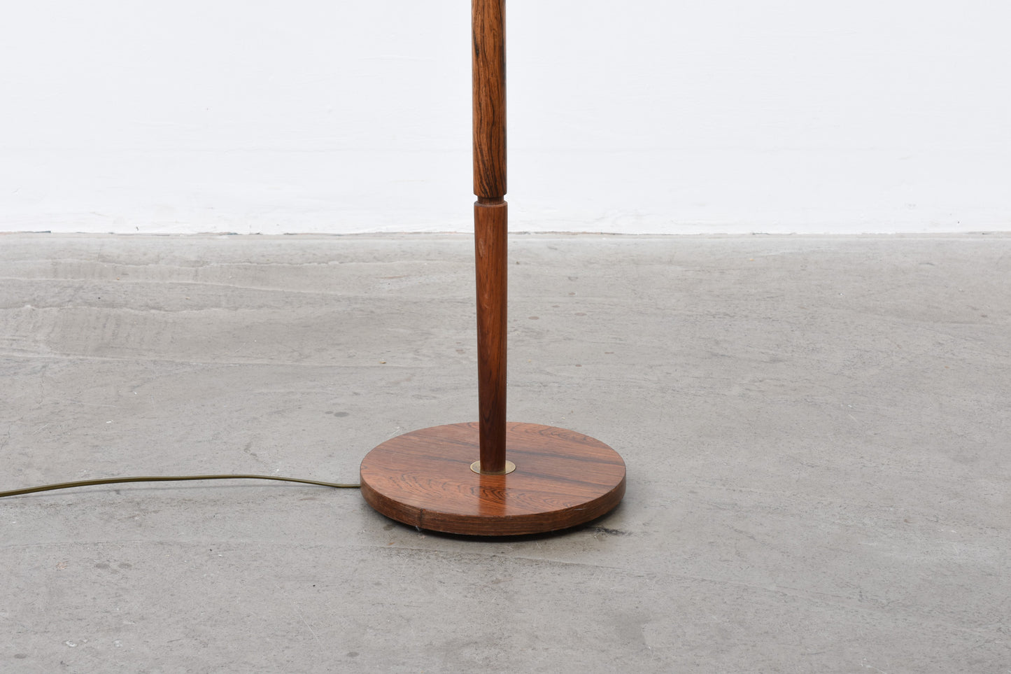 1960s Danish floor lamp in rosewood