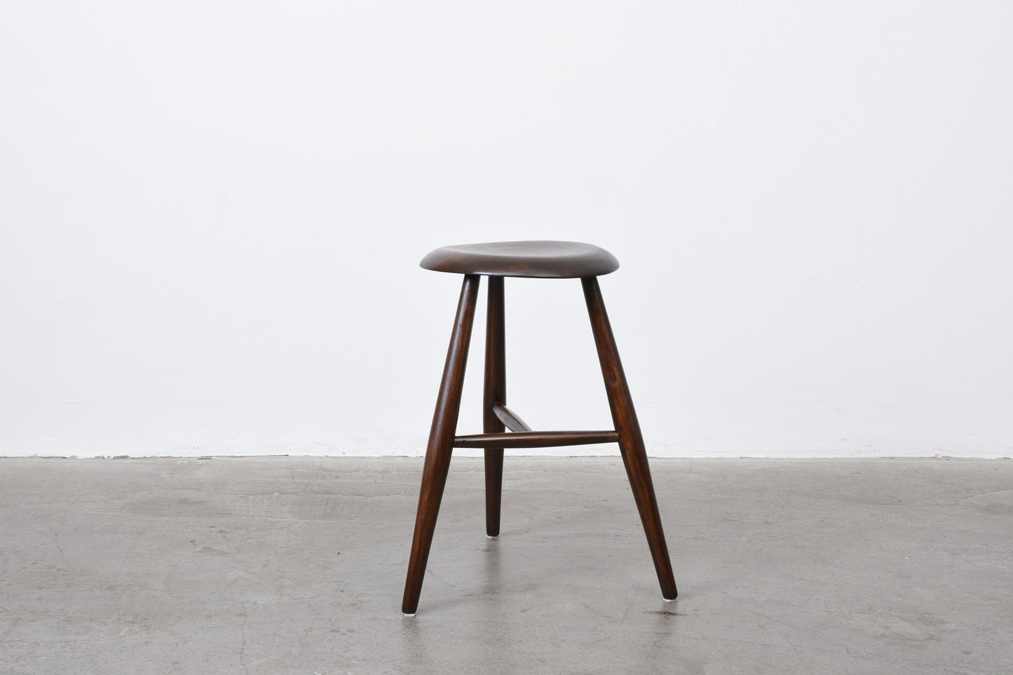 1950s Danish stool in beech