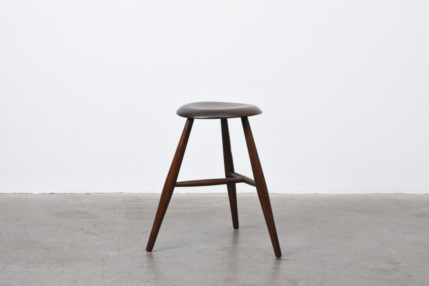 1950s Danish stool in beech