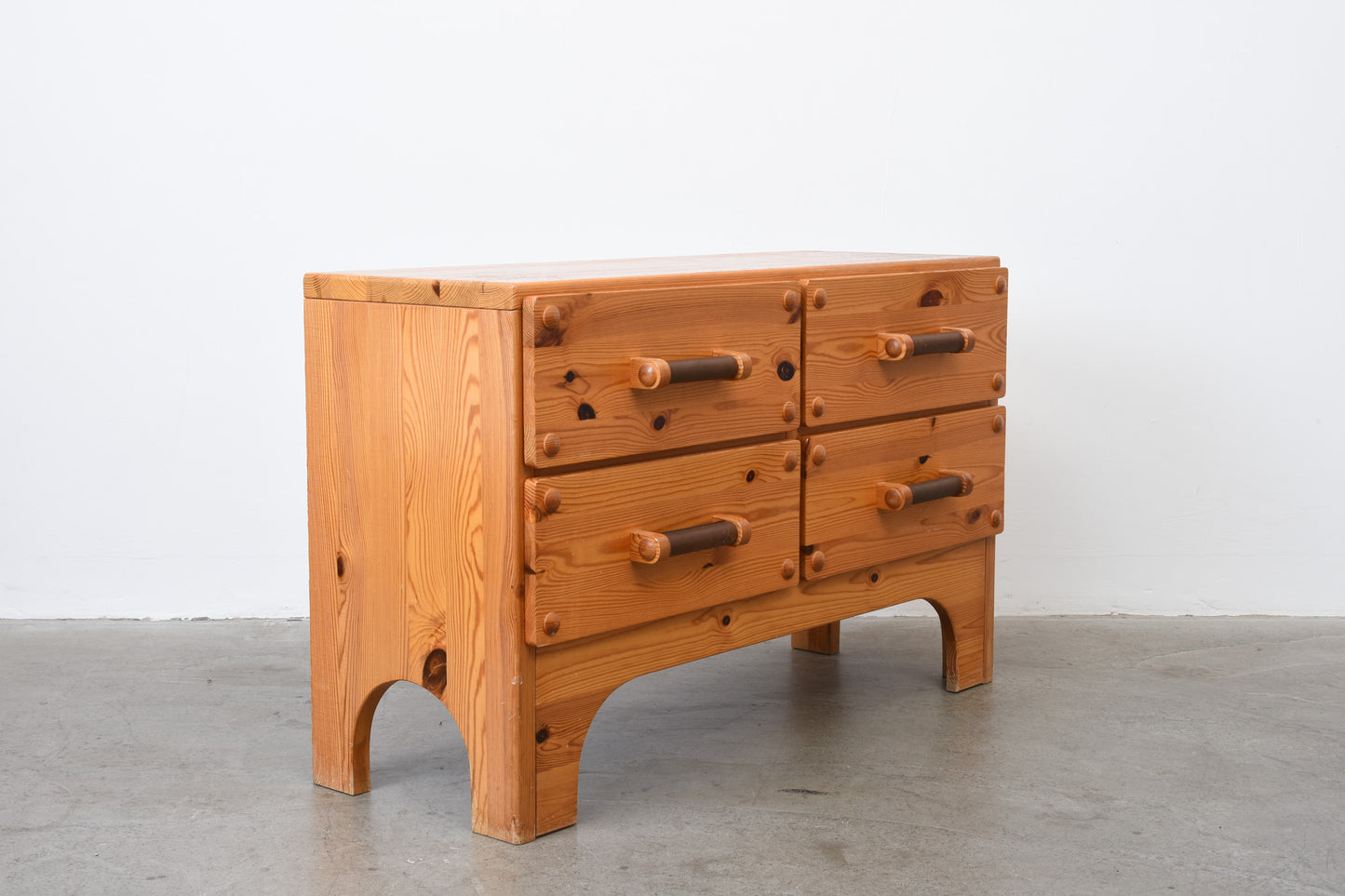 1970s pine chest by Fröseke Möbler