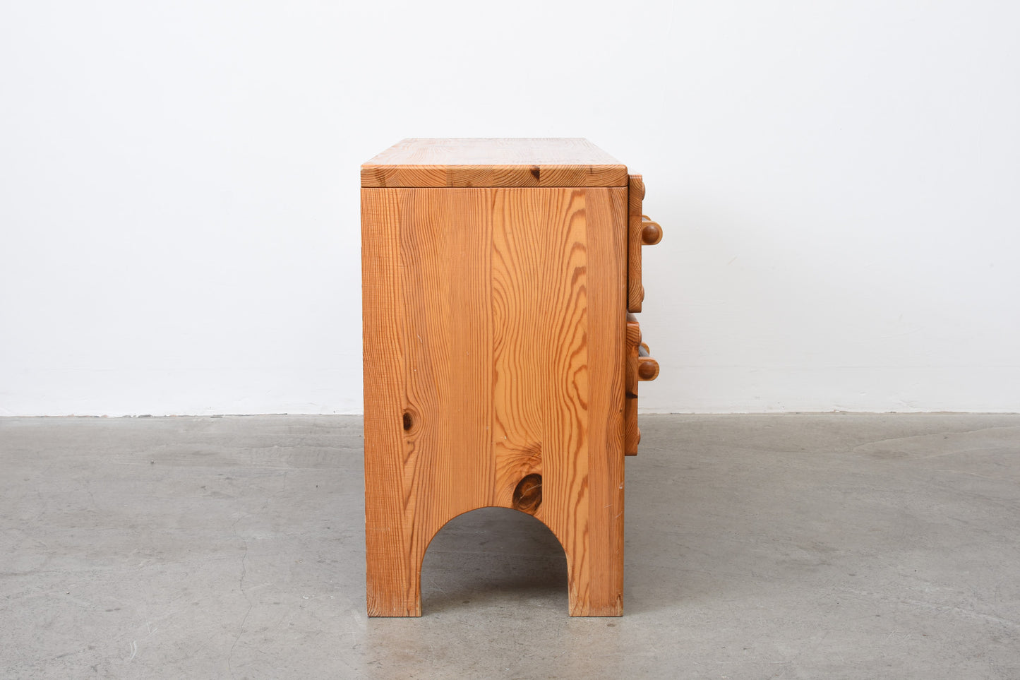 1970s pine chest by Fröseke Möbler