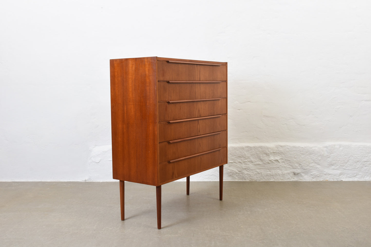 1960s teak chest of drawers