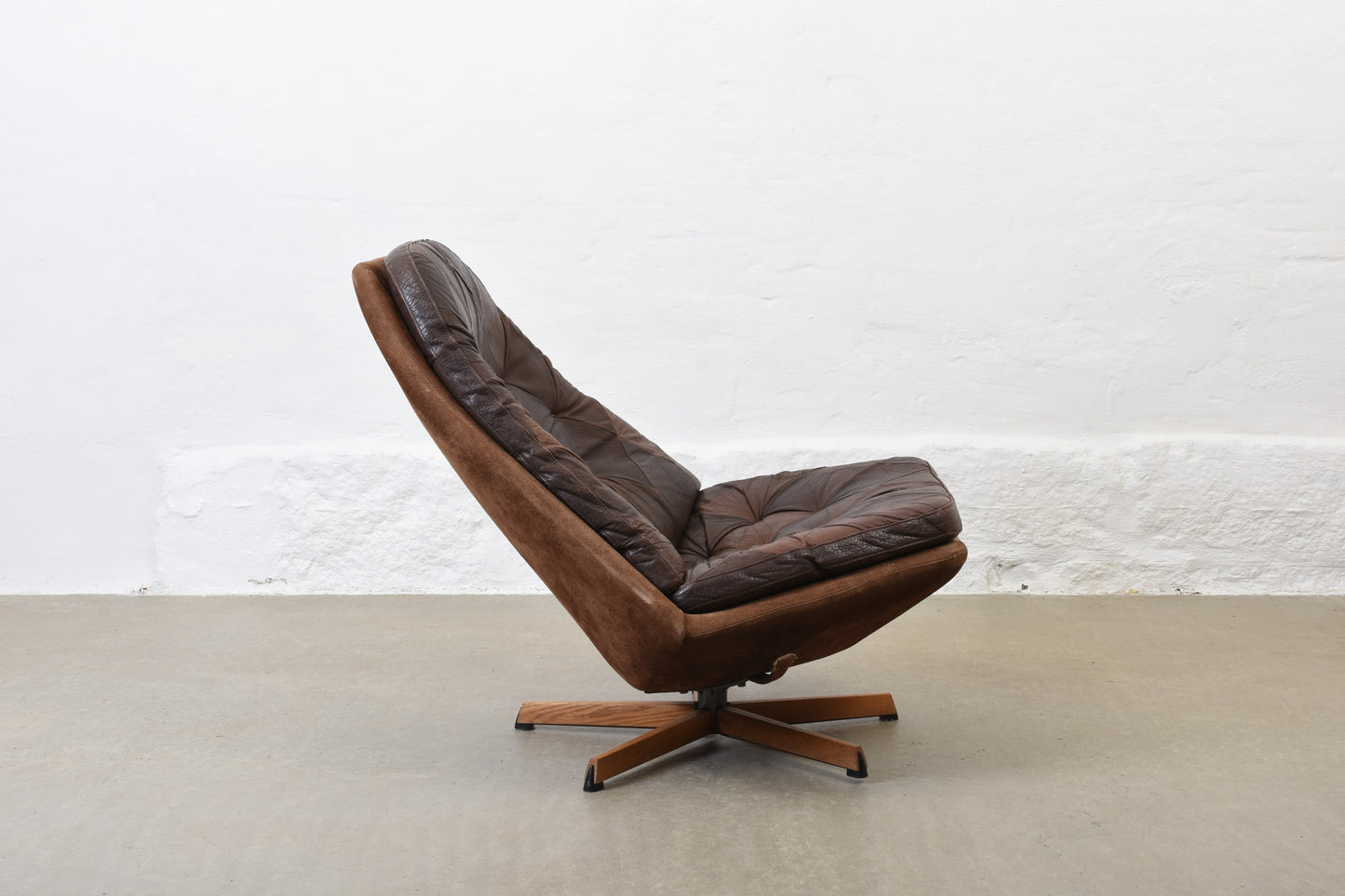 1960s reclining lounger by Madsen & Schubell