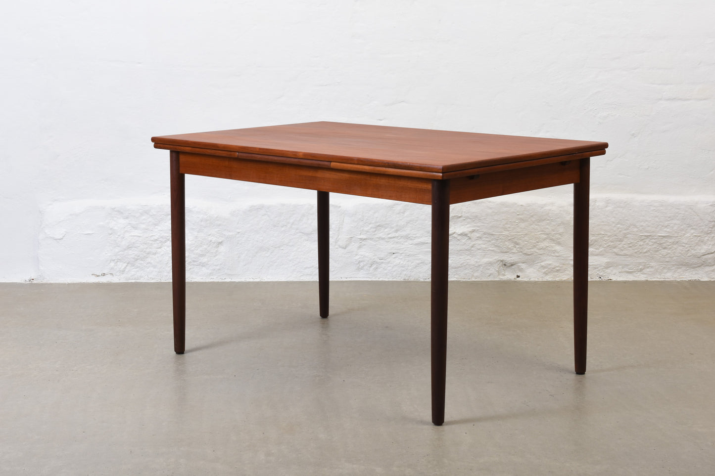 1960s extending dining table in teak