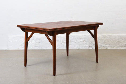 1960s extending dining table in teak no. 1
